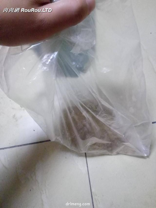 塑膠袋，小方盆，過篩顆粒土粉塵